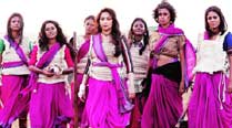 Bollywood version of the women crusaders led by Madhuri Dixit in Gulaab Gang