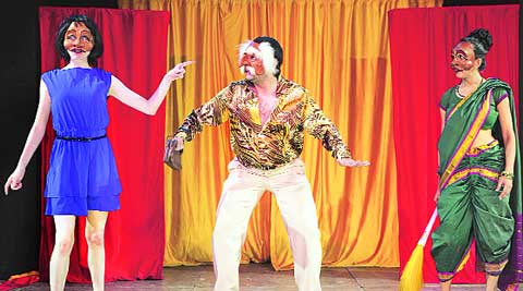 (Top from left) The daughter who does not want to marry, the old man and the bai 