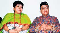 Kalpana Lajmi with Bhupen Hazarika