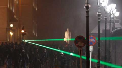 World's most powerful laser has been developed in Britain. (Reuters)