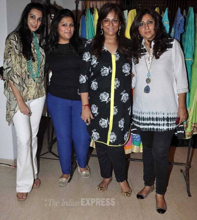 Mandira, Madhoo attend Suniel’s wife Mana’s store launch ...