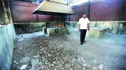 Hindu Shamshan Bhoomi at Worli.