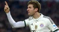 Thomas Mueller nets two in Bayern Munich win