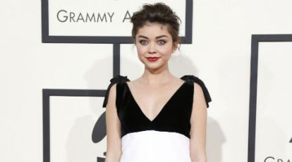 Sarah Hyland Suffers A Nip Slip At iHeartRadio Awards After Party