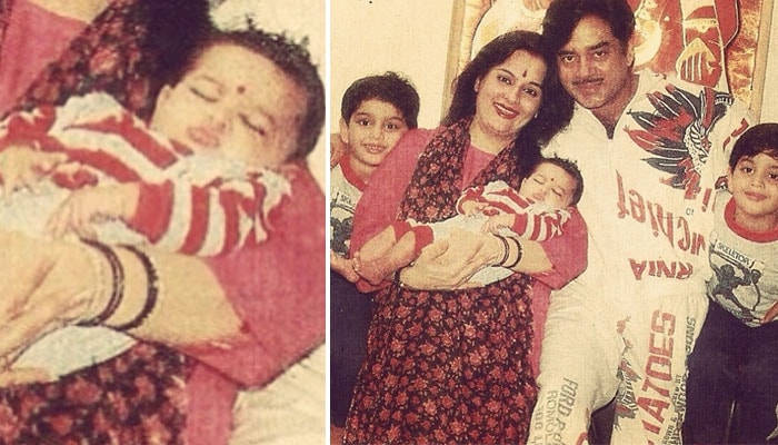 sonakshi sinha, sonakshi sinha childhood pic, sonakshi sinha pic, sonakshi sinha throwback photo