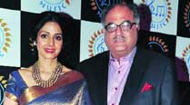 Sridevi with Boney Kapoor