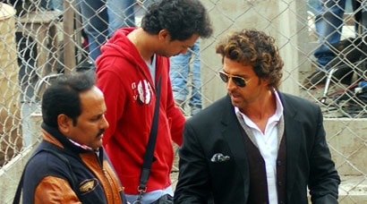 Spotted Hrithik Roshan Shoots For Bang Bang In Shimla