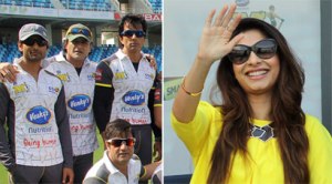 Tanishaa cheers for rumoured beau Armaan Kohli at Celebrity Cricket League