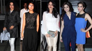 Kangana and Kiran, but no Hrithik Roshan at birthday bash of Sussanne Roshan’s sister