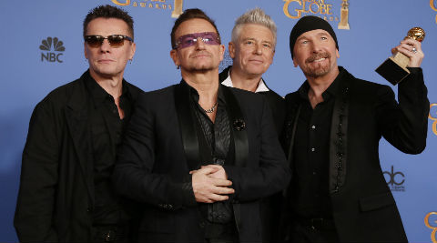 "The U2 comeback is very much on for this year. This album has been a real struggle for them to make. It's taken a long time and Bono didn't find it easy. But they feel very confident now and are convinced the wait has been worth it," a source said. 
