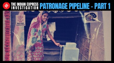Bihar news, Tap water connections, clean tap water, bihar rural homes, Express investigation, Patronage pipeline part 1, JJM, Jal Jeevan Mission, Patna news, Bihar news, Nitish kumar, current affairs, Indian express news