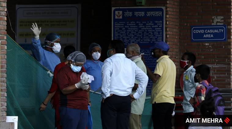 Delhi coronaviorus cases, Delhi health minister Satyender Jain, Delhi community spread news, covid source,