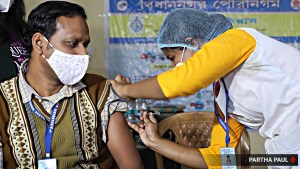 Getting vaccine from factory to frontline