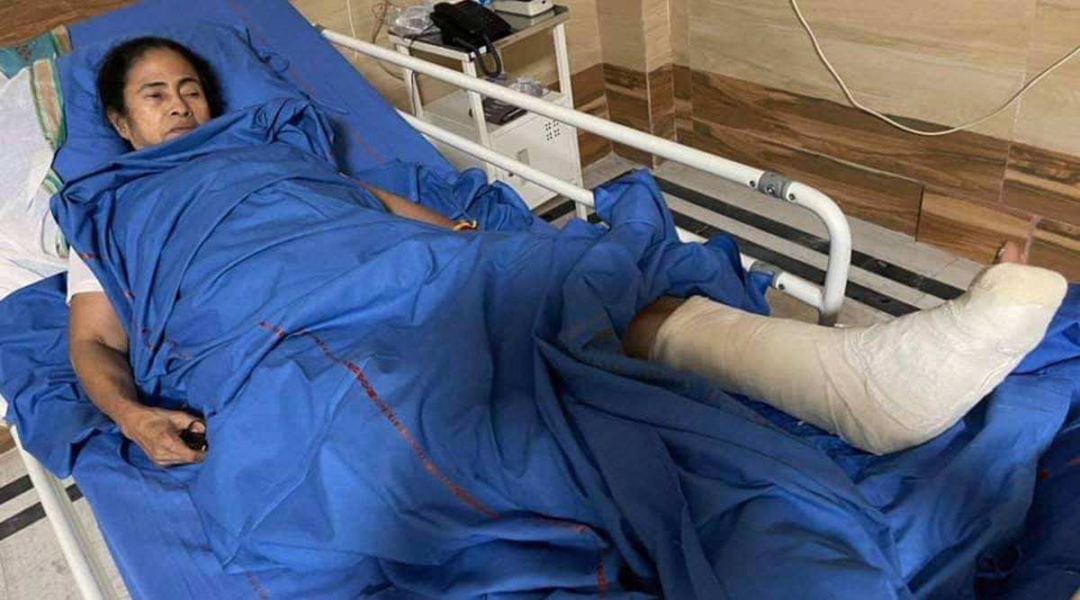 West Bengal CM Mamata Banerjee in hospital. (PTI)