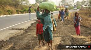 Coronavirus outbreak, india lockdown, migrant workers, Mumbai news, indian exrpess news