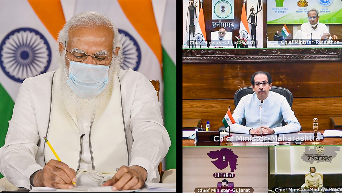 PM Modi holds review meet with CMs, says railway, Air Force deployed to  reduce transportation time for oxygen tankers | coronavirus outbreak  News,The Indian Express