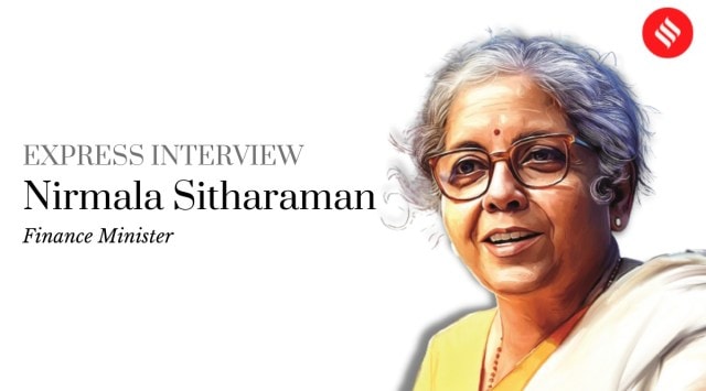 Union Finance Minister Nirmala Sitharaman spoke to The Indian Express at her first-floor corner office in North Block.