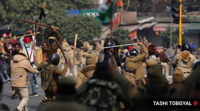 farmers protest, Delhi violence, farmers protest violence delhi, delhi farmers protest, BJP farmers protest, red fort farmers protest, FIRs in R-day violence, India news, indian express