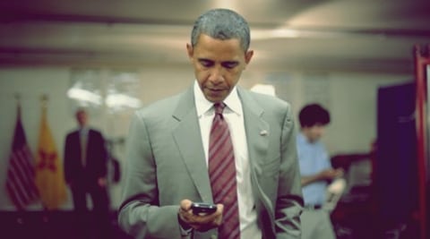 US President Barack Obama is a self confessed BlackBerry fan. (Source: Crackberry.com)