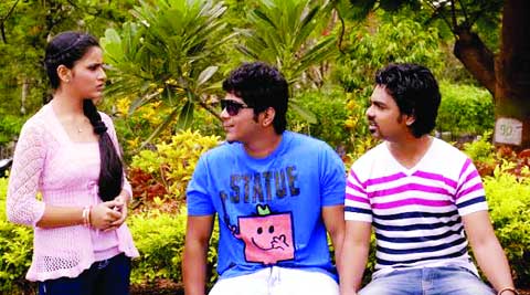 Shashwati Pimplikar, Ajinkya Jadhav and Nikhil Wairagar in Headline