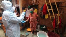 mumbai coronavirus latest updates, mumbai covid cases, mumbai covid quarantine centres, SRA building, SRA building slum dwellers protest, Sai Nagar covid centre protests, mumbai city news