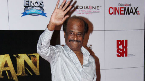 Rajinikanth praised daughter-director Soundarya for all her work and effort on the film. (Photo: Varinder Chawla)