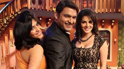 Sizzling Sunny Leone, Ekta have fun with Kapil | Entertainment Gallery
