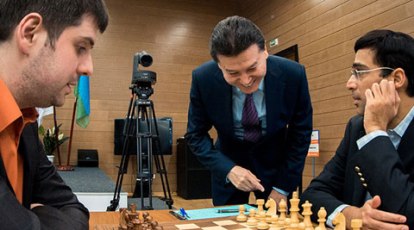 Viswanathan Anand draws with Svidler; Sergey Karjakin new challenger