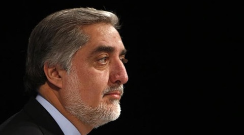Abdullah, President Hamid Karzai's top rival in the country's last election, has 44 per cent of the vote tallied. (Reuters)