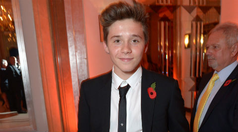 Brooklyn Beckham will be seen on the cover page of British magazine 'Man About Town'. (AP Photo)