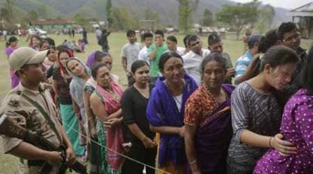 Manipur elections, Manipur elections 2017, Manipur polls, Manipur polls 2017, Athenpot Thinba, Manipur elections ritual, Manipur elections ceremony, Manipur news, india news, latest news, indian express