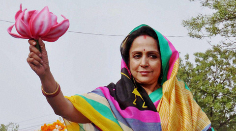 The actress is up against sitting MP Jayant Chaudhary, son of Rashtriya Lok Dal chief Ajit Singh.