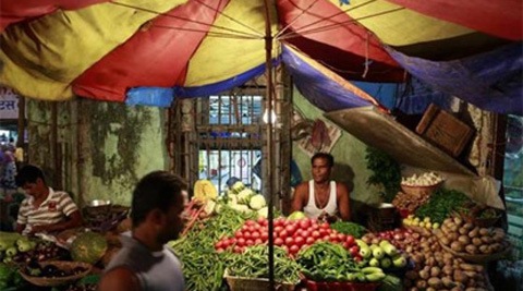 Retail inflation for industrial workers remained flat at 6.70 per cent in March this year on lower food prices. Reuters