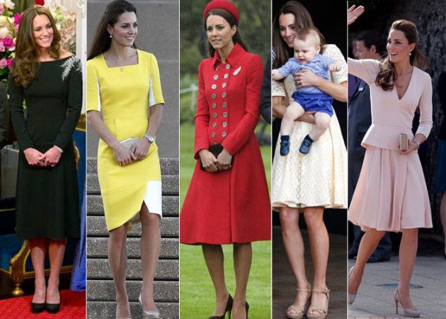 Kate Middleton’s style file: Duchess shows off new royal style in Down ...