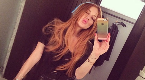 Lindsay Lohan posts glamorous selfie on Instagram | Entertainment News -  The Indian Express