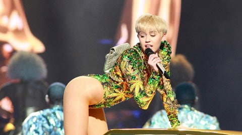 Cyrus, 21, informed her more than 17 million followers that she had been catching up with her reading. (AP) 