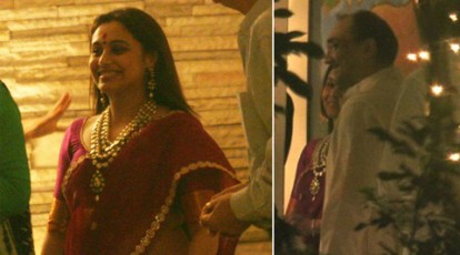 Rani Mukherjee And Aditya Chopra Wedding Photos Secret Wedding Of Rani