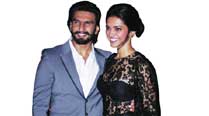 Ranveer Singh and Deepika Padukone