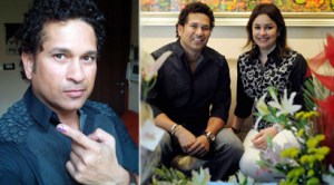 Sachin Tendulkar celebrates 41st birthday by casting vote