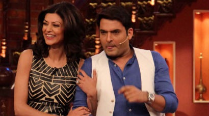 PHOTOS: Sushmita Sen has some fun on ‘Comedy Nights With Kapil’ | The ...