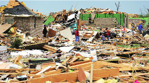 Tornadoes roar through US south, kill 11 more | World News - The Indian ...