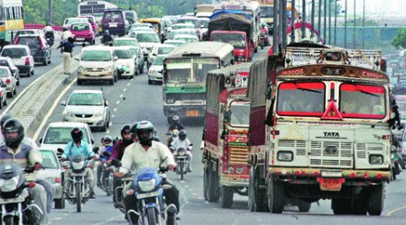The Ashram flyover is a major bottleneck. (Archive)