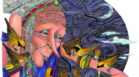 One of Atanu Roy's illustrations.