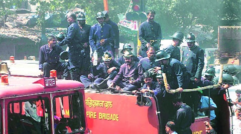 Residents can visit any fire station on Sundays, where they will be trained by firemen in handling fire-fighting equipment and evacuation measures.