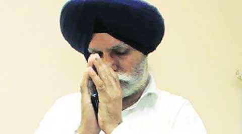 Mayor Harcharan Singh Gohalwaria in Ludhiana on Monday. (Gurmeet Singh)