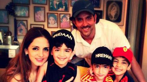 Hrithik Roshan-Sussanne divorce: Hrehaan, Hridaan to stay with Sussanne |  Entertainment News,The Indian Express