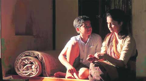 A still from the Marathi film Killa