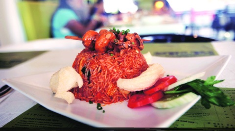 Nasi Goreng at Asian Street Kitchen, Mumbai.