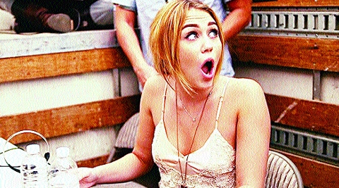 Miley Cyrus in a still from the American tele series, Punk’d, which is being made into Jhand Hogi Sabki for MTV.