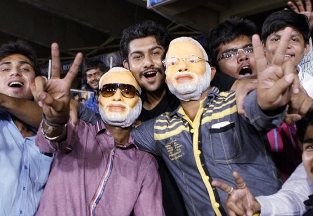 Counting begins, early celebrations by BJP, Narendra Modi supporters ...